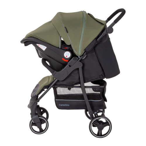 Coche CITY TRAVEL V3 Accesorios VERDE MILITAR