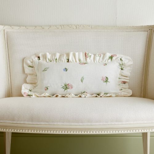 Kitty Frill Pillow Cover | Caitlin Wilson