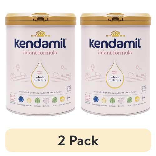 (2 pack) Kendamil European Whole Milk Classic Infant Formula Powder with HMOs, Prebiotics & DHA, 28.2 oz
