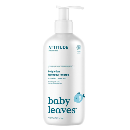 ATTITUDE Baby Leaves Body Lotion Good Night