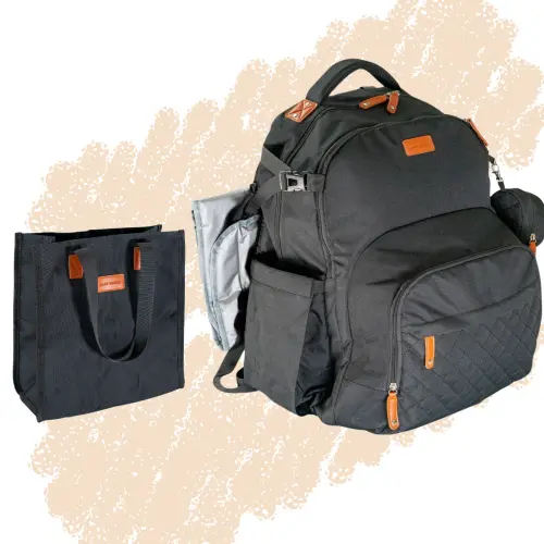 The Day Trip Diaper Bag + Quick Trip Tote Bag Bundle — Baby Yoyito Home