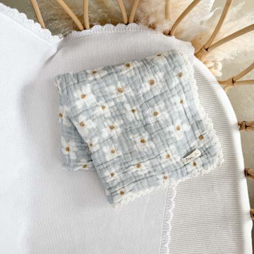 Heritage Muslin Blanket - Daisy Dreams - PRE ORDER - Est. Dispatch Late February