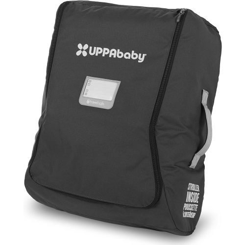 UPPAbaby Travel Bag for all Minu Stroller Models – Backpack Style with Inner Wheel Bag + Storage Pocket - Durable Design with TravelSafe Protection