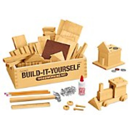 Build-It-Yourself Woodworking Kit