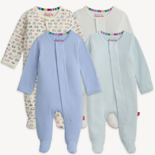 Magnetic Me 4-Pack Footie