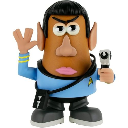 Poptaters Star Trek Spock - Includes 15 removable, interchangeable facial and body parts including one surprise Potato Head original piece! Recommended for ages 8 and up