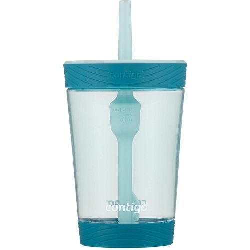 Contigo Kids Spill-Proof Tumbler with Straw, 14oz., Honeydew - Single - 14 Ounce