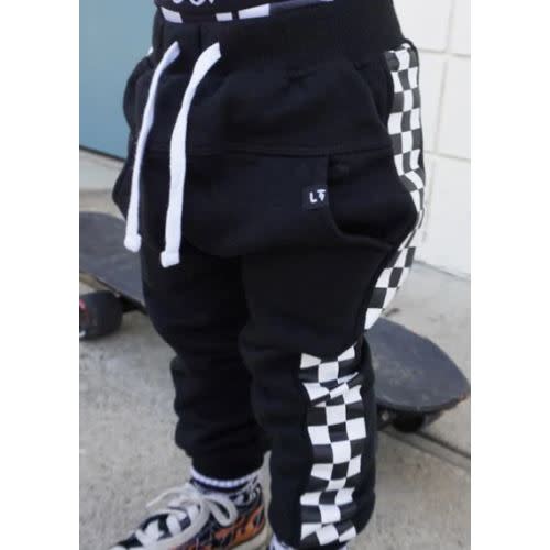 Little Trouble Jogger | Checker Print | Little Trouble