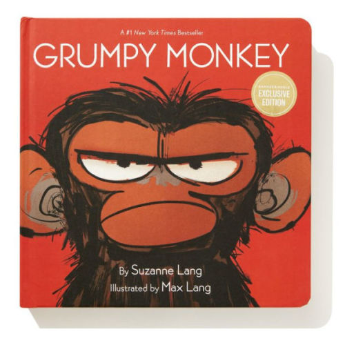 Grumpy Monkey Board Book