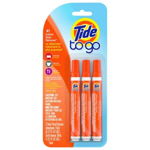 Tide To Go Stain Remover Pen - 3ct/1.01 Fl Oz