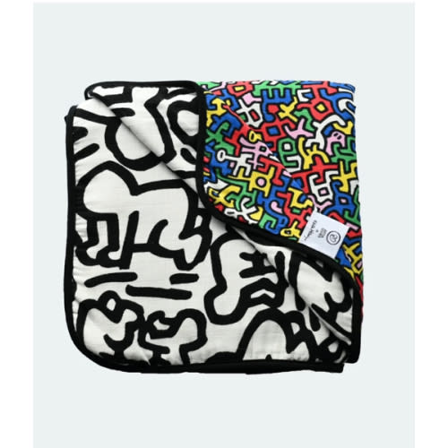 Keith Haring blanket | reversible 0 - 4mths & 5+ mths | Etta Loves – Etta Loves US
