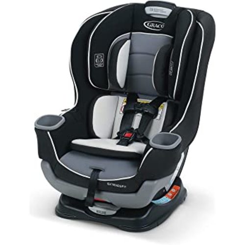Graco Extend2Fit Convertible Car Seat, Ride Rear Facing Longer with Extend2Fit, Gotham
