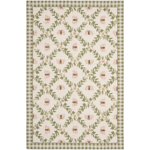 SAFAVIEH Handmade Chelsea Aubree French Country Trellis Wool Rug