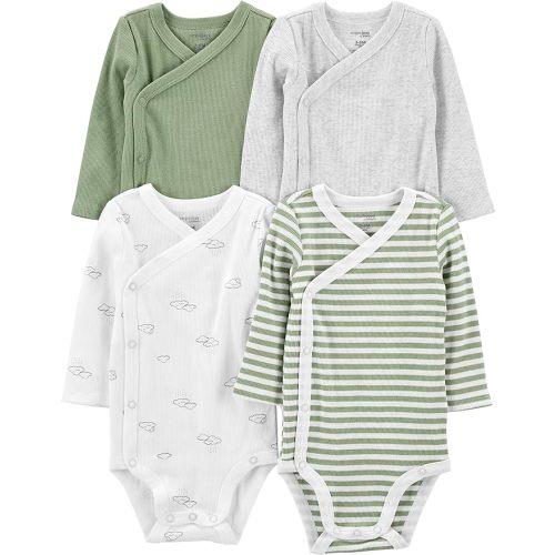 Simple Joys by Carter's unisex-baby 4-pack Side Snap Bodysuit