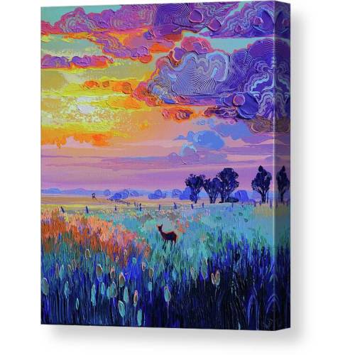 Silent tread Canvas Print