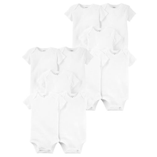Baby 10-Pack Short Sleeve Cotton Bodysuits Set | Carter's