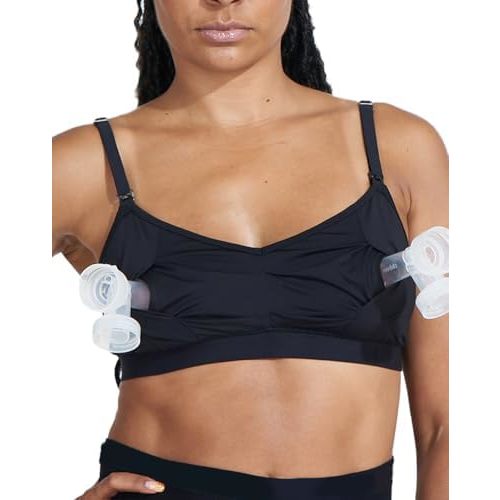 The Do Anything Nursing Bra for Breastfeeding & Hands Free Pumping, Wireless, Adjustable Maternity Bra, Versatile