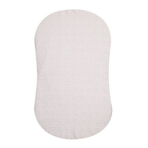 HALO Innovations Bassinest 100% Cotton Fitted Sheet - Herringbone