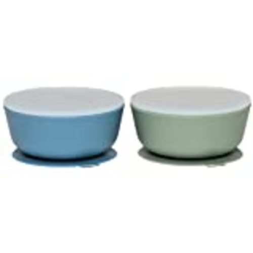 Amazon.com: WeeSprout Suction Plates with Lids for Babies & Toddlers | 100% Silicone | Plates Stay Put with Suction Feature | Divided Design | Microwave & Dishwasher Safe | 3 Pack : Health & Household