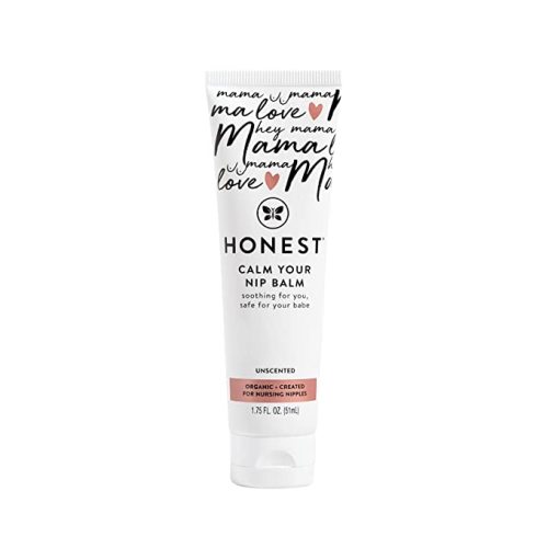 The Honest Company Honest Mama Calm Your Nip Balm | USDA Certified Organic Nipple Cream | 1.75 fl oz - Calm Your Nip Balm (1.75 fl oz)
