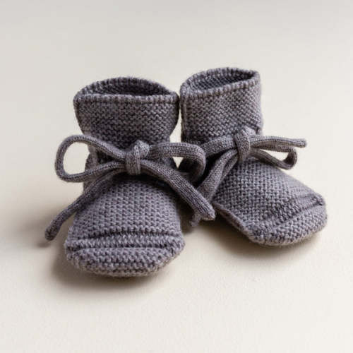 Merino Wool Booties - Otter
      
      
       – MamaOwl