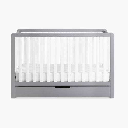 Carter's by daVinci Colby 4-in-1 Convertible Crib with Trundle Drawer - Grey / White
