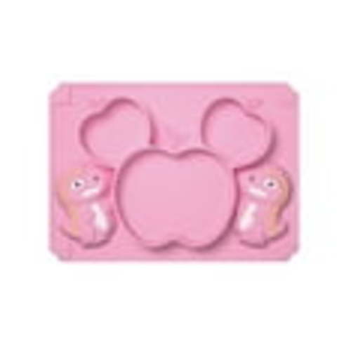 Wovilon Plates And Bowls Sets Cute Dinosaur Plates Baby Utensils Silicone Plate Silicone Baby Plates