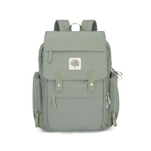 Parker Baby Co. Large Diaper Backpack Birch Bag - Sage