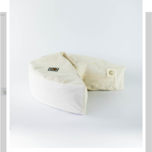 Blessed Nest organic nursing pillow in vanilla bean
