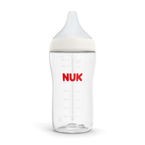 NUK Perfect Match Baby Bottle, Medium Flow, 8 fl oz, Single Bottle