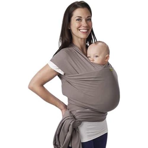Boba Baby Wrap Carrier - Original Baby Carrier Wrap Sling for Newborns - Baby Wearing Essentials - Newborn Wrap Swaddle Holder, Newborn to Toddler Infant Sling (Grey)