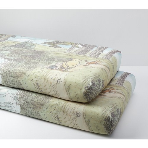 Disney's Winnie the Pooh Mural Organic Crib Fitted Sheet
