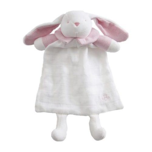 Rabbit Lovey, Pink Chevron
