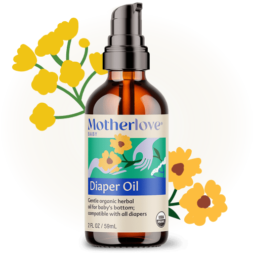 Organic Diaper Oil | Motherlove – Motherlove Herbal Company