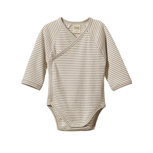 Long Sleeve Kimono Bodysuit