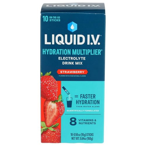 Liquid Iv Hydration Strwbry 10Ct Bx 5.64 OZ