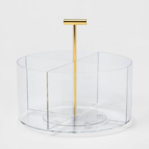 Acrylic Round Desktop Organizer - Threshold™