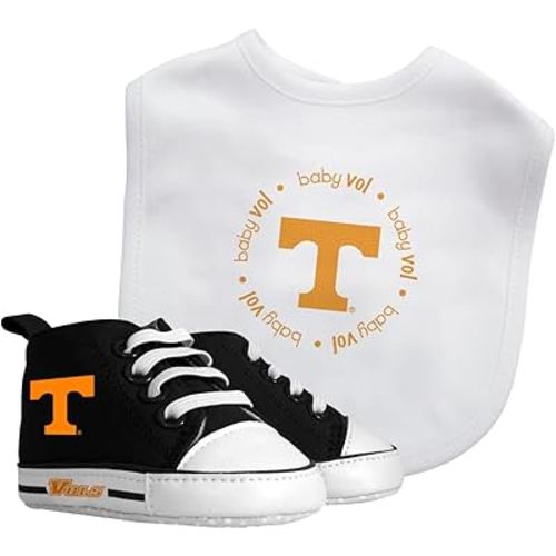 BabyFanatic 2 Piece Unisex Gift Set - NCAA Tennessee Volunteers - Officially Licensed Baby Apparel