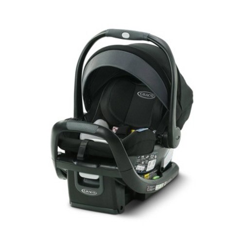 Graco SnugRide SnugFit 35 DLX Infant Car Seat with Anti-Rebound Bar, Color: Spencer
