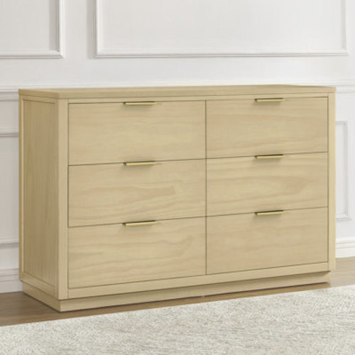Delta Children Forever 6 Drawer Dresser - Naturals Collection | Wayfair