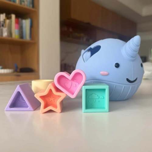 Jellystone Narwhal Shape Sorter | All the Wright Things by Jamie Wright