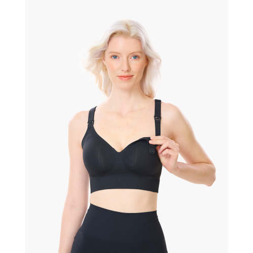 Momcozy CoolFit Nursing Sports Bra - Racerback