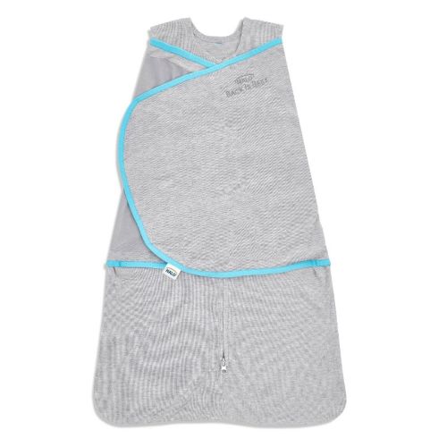 HALO Innovations Sleepsack Swaddle Wrap Ideal Temperature, Color: Heather Gray, Size: S