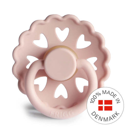 FRIGG Round Pacifier - Fairytale X H.C. Andersen Latex Size 1 - The Little Match Girl