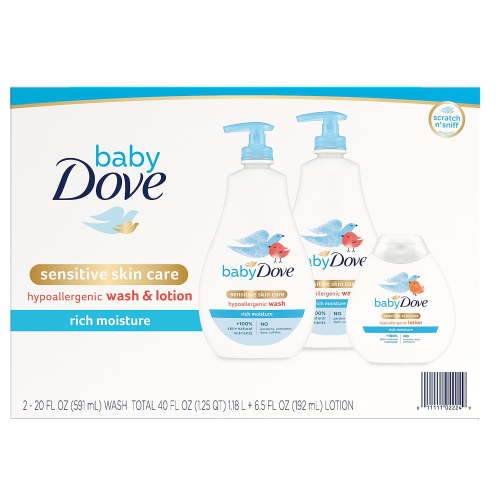 Baby Dove Wash and Lotion Kit