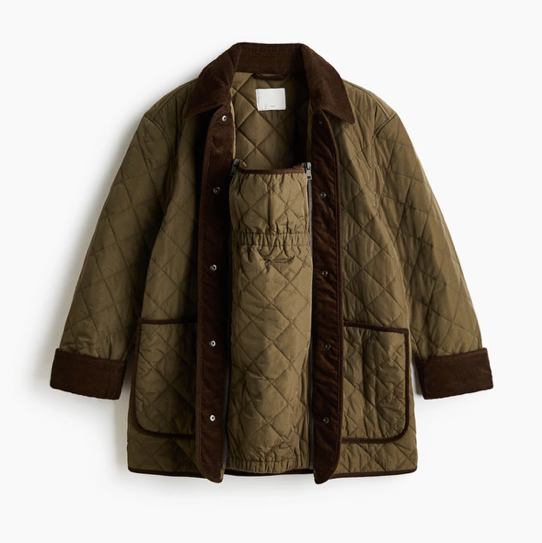 MAMA BEFORE & AFTER QUILTED BABYWEARING JACKET