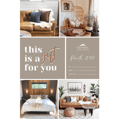 East Perry Gift Card ($50 - $1000)