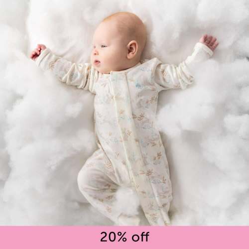 tortoise and hare organic cotton magnetic parent favorite footie