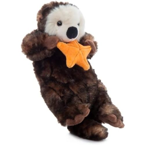 The Petting Zoo Sea Otter Stuffed Animal Plushie, Gifts for Kids, Wild Onez Ocean Animals, Otter Plush Toy 12 Inches