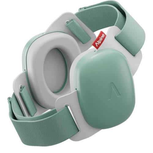 Alpine Muffy Baby Comfort - Hearing Protection for Babies and Toddlers - CE & ANSI Certified - Sage Green